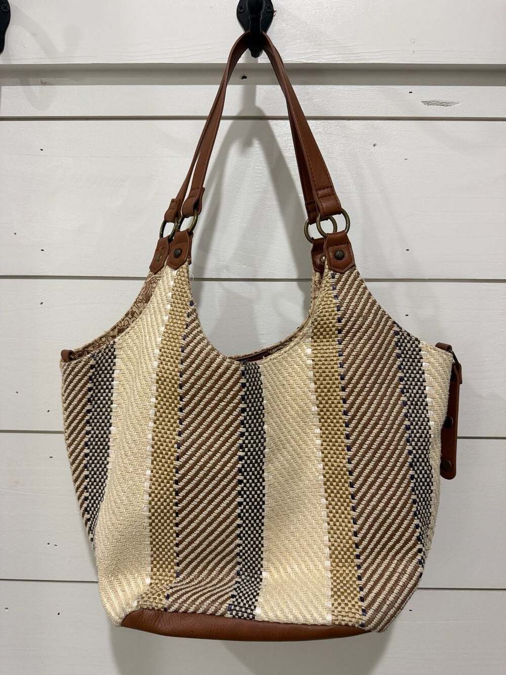 Sakroots Roma Woven Tote Shoulder Bag
